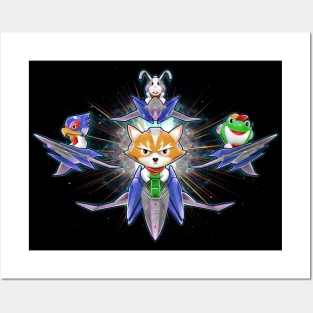 Star Fox Babies Lylat Kidz Posters and Art